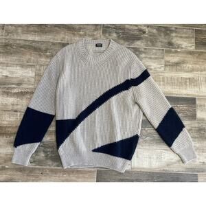 $3,250 NWT Ermenegildo ZEGNA Brown Heavy Chunky Knit Cashmere Sweater 56(2XL)